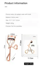 🎅2025 New Eyelash curler with brush Makeup Tools