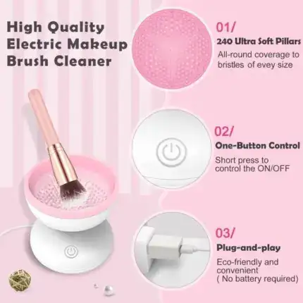 Electric Makeup Brush Cleaner Machine - Perfect Gift