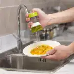 Multifunctional Pressing Cleaning Brush