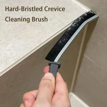New Hard-Bristled Crevice Cleaning Brush
