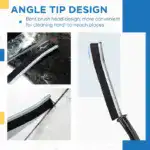 Hard-Bristled Gap Cleaning Brush