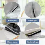 Hard-Bristled Gap Cleaning Brush