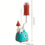 3-Piece Silicone Bottle Brush Set