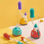 3-Piece Silicone Bottle Brush Set