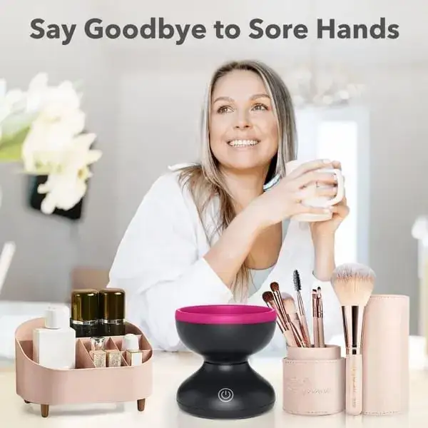 Portable Makeup Brush Cleaner